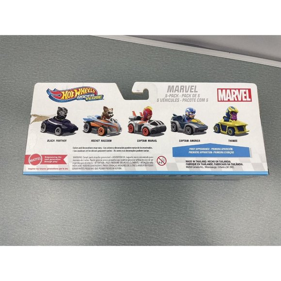 Hot Wheels Racer Verse Marvel Character 5-Pack - Picture 10 of 12